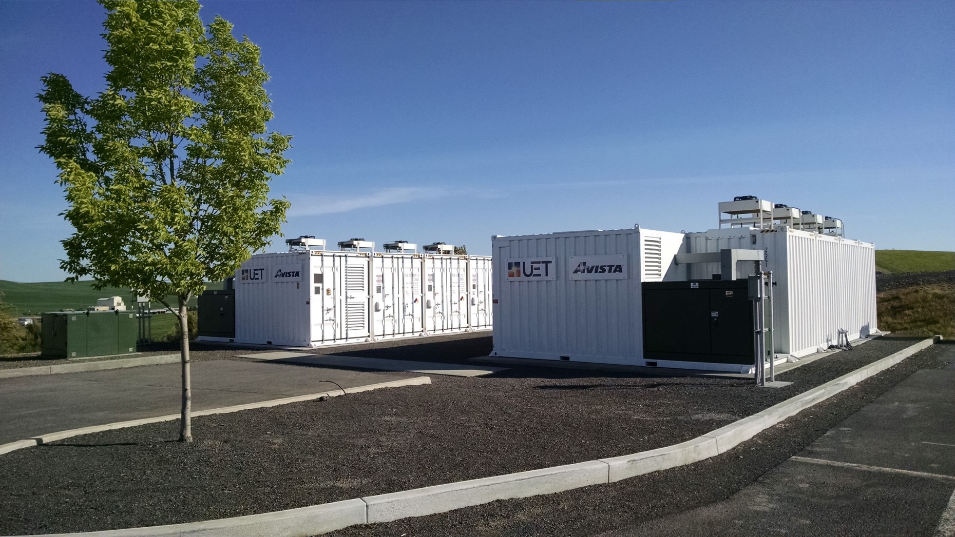 Grid-scale energy storage project