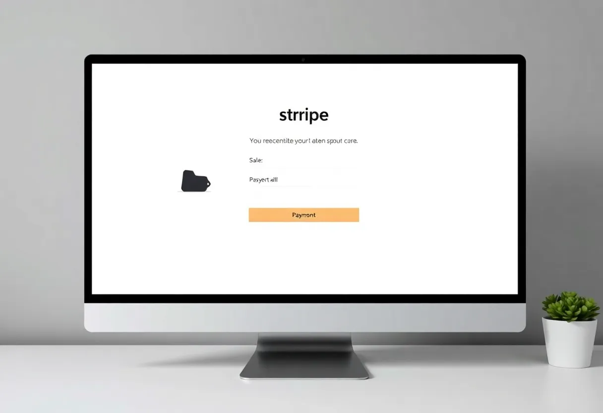Payment or success screen for indie product