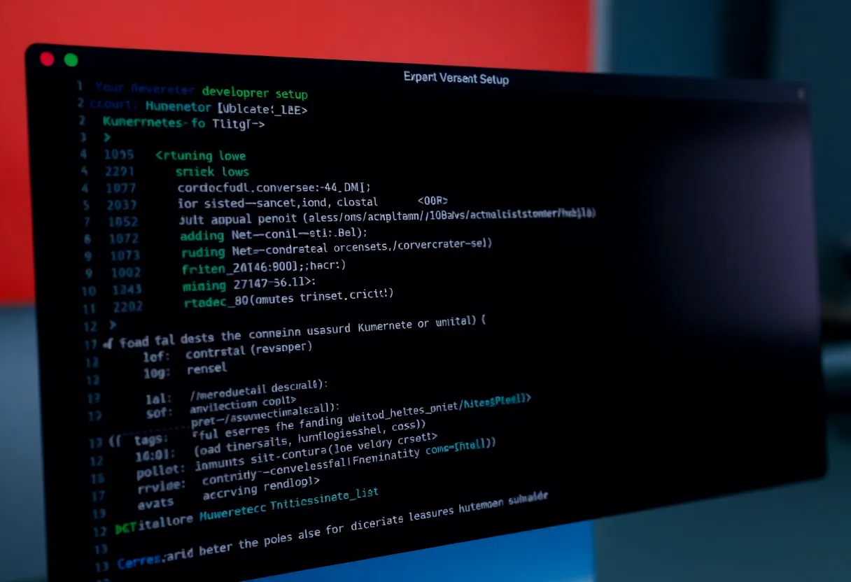 Terminal showing cluster commands
