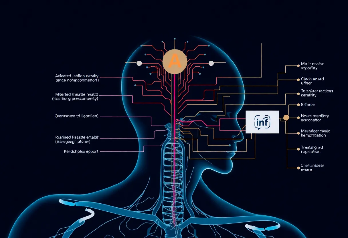Medical neural interface or brain device concept