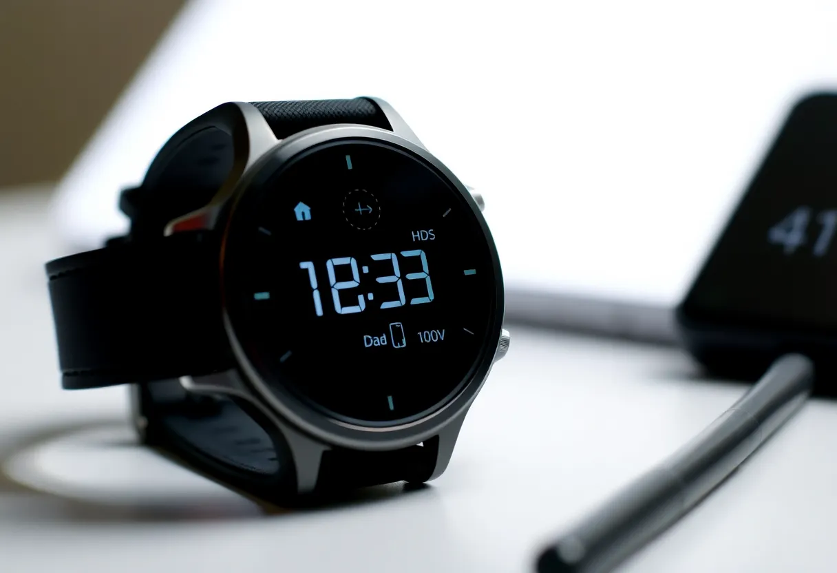 E-ink smartwatch or dashboard device with paper-like display
