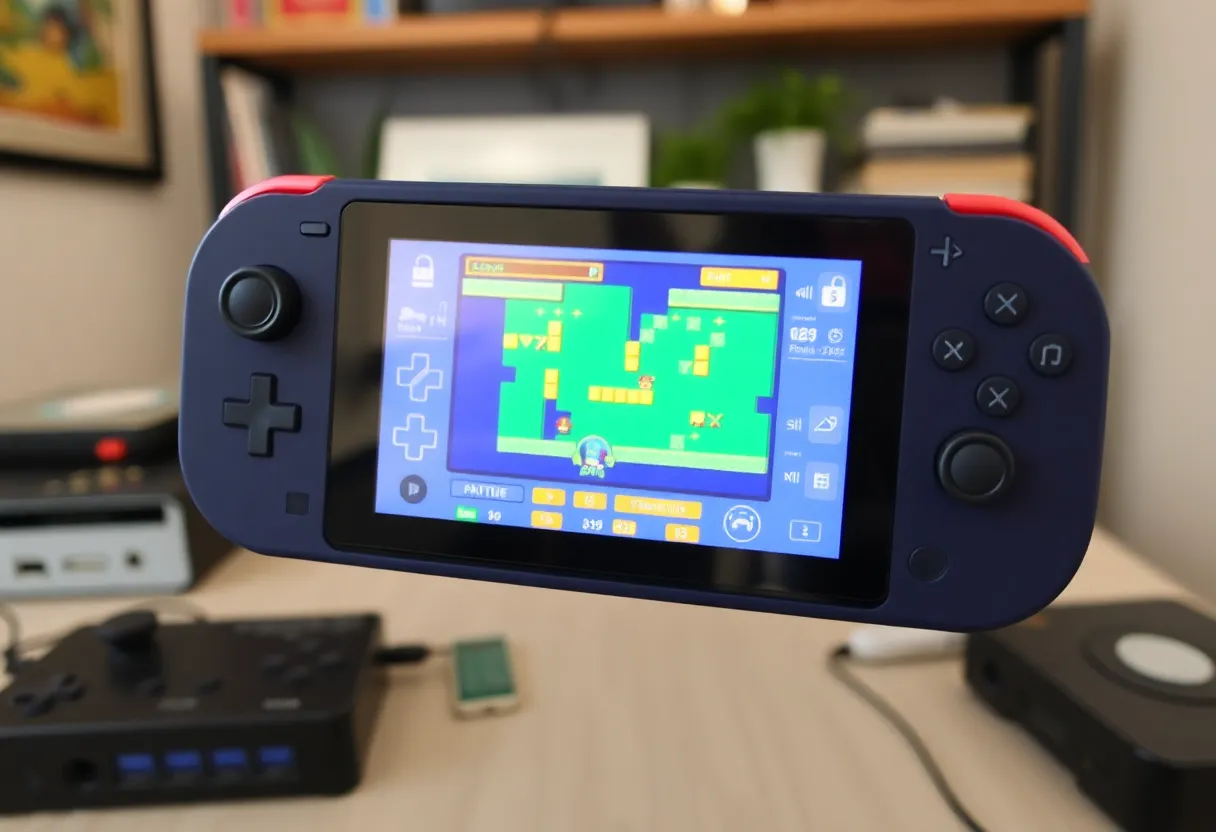 Retro game emulation on handheld screen with Raspberry Pi