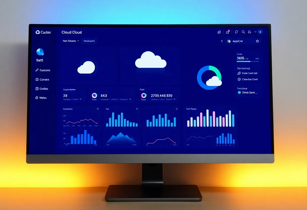 Clean cloud app dashboard, contrast with self-hosted complexity