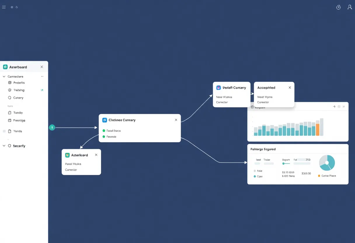 No-code workflow dashboard and connectors