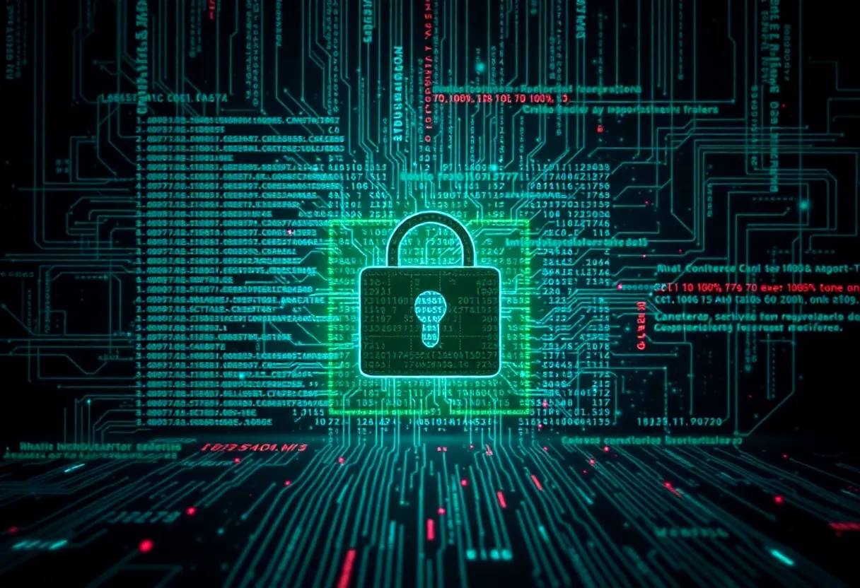 Data breach and compromised credentials concept