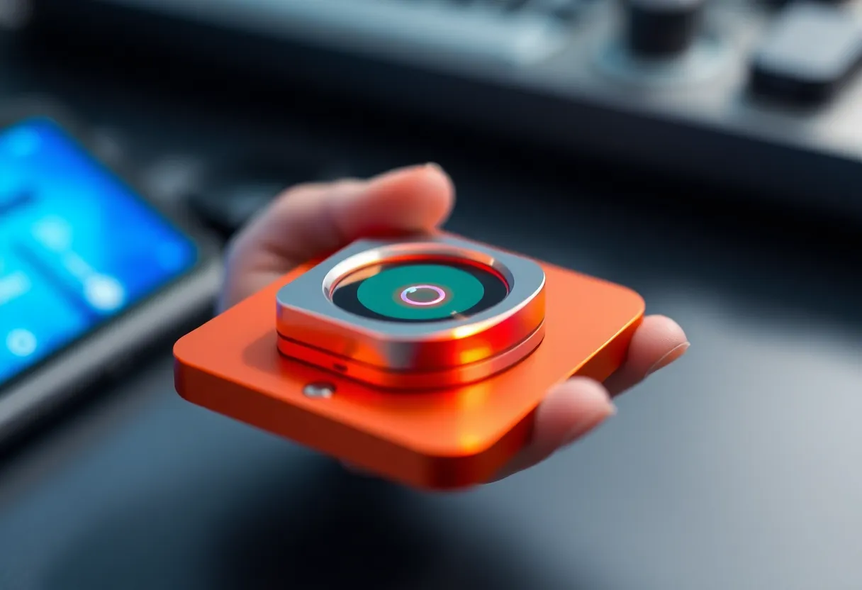 Portable quantum sensor device