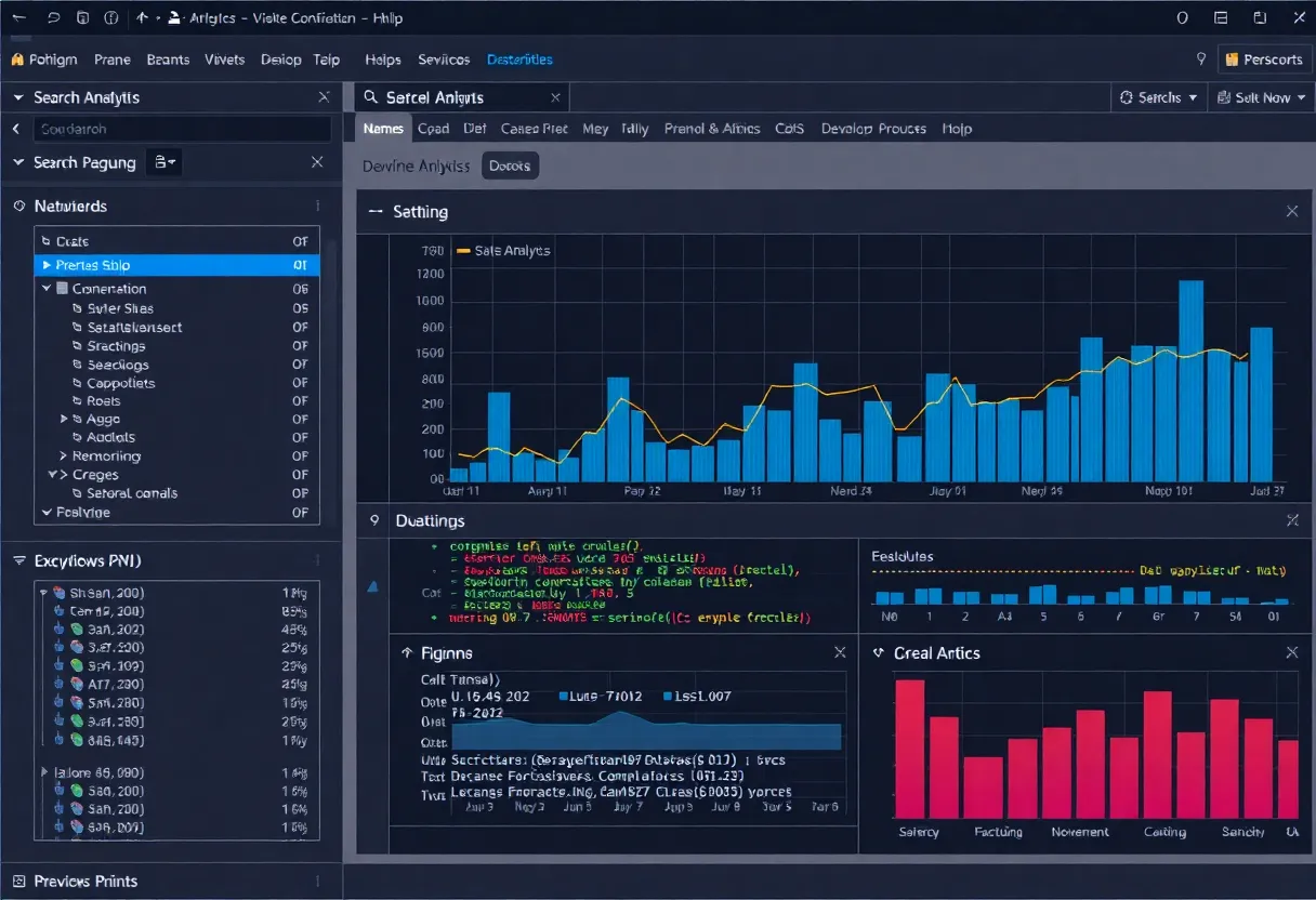 Database query and data visualization
