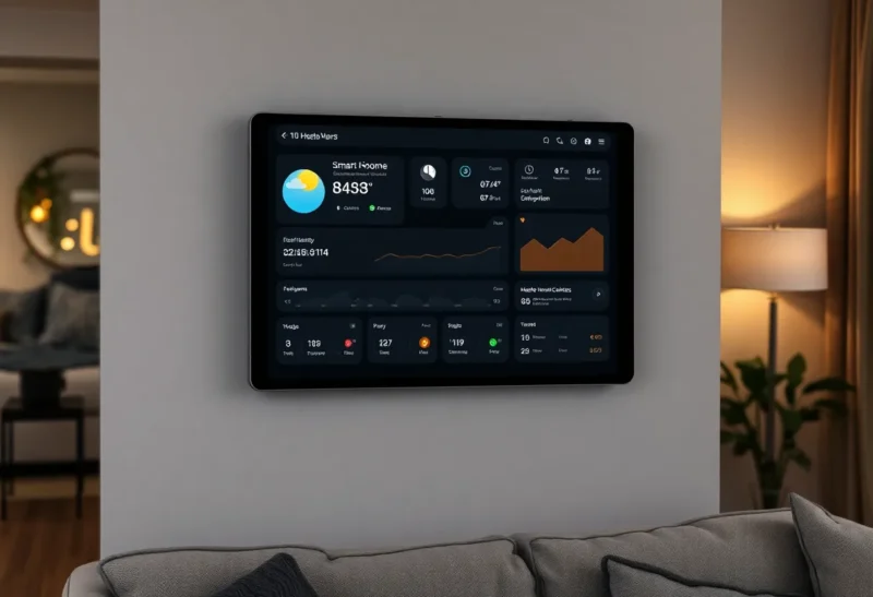 How to Build a Local Home Dashboard Without Cloud Dependency