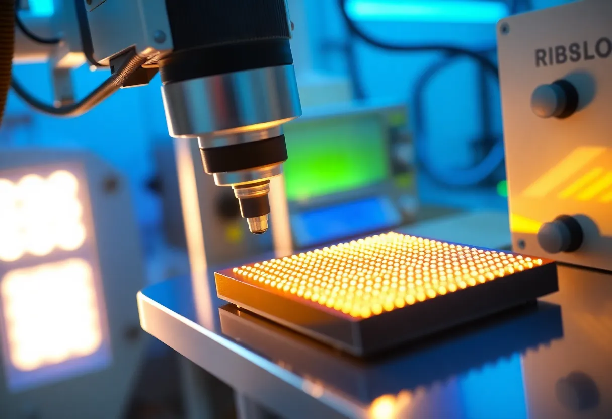 Semiconductor display manufacturing in cleanroom
