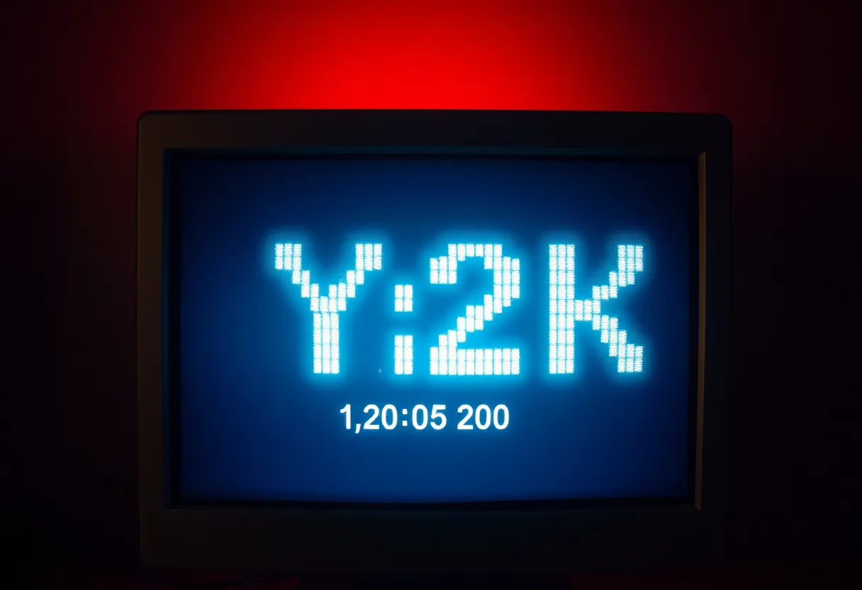 Y2K millennium bug computer moment