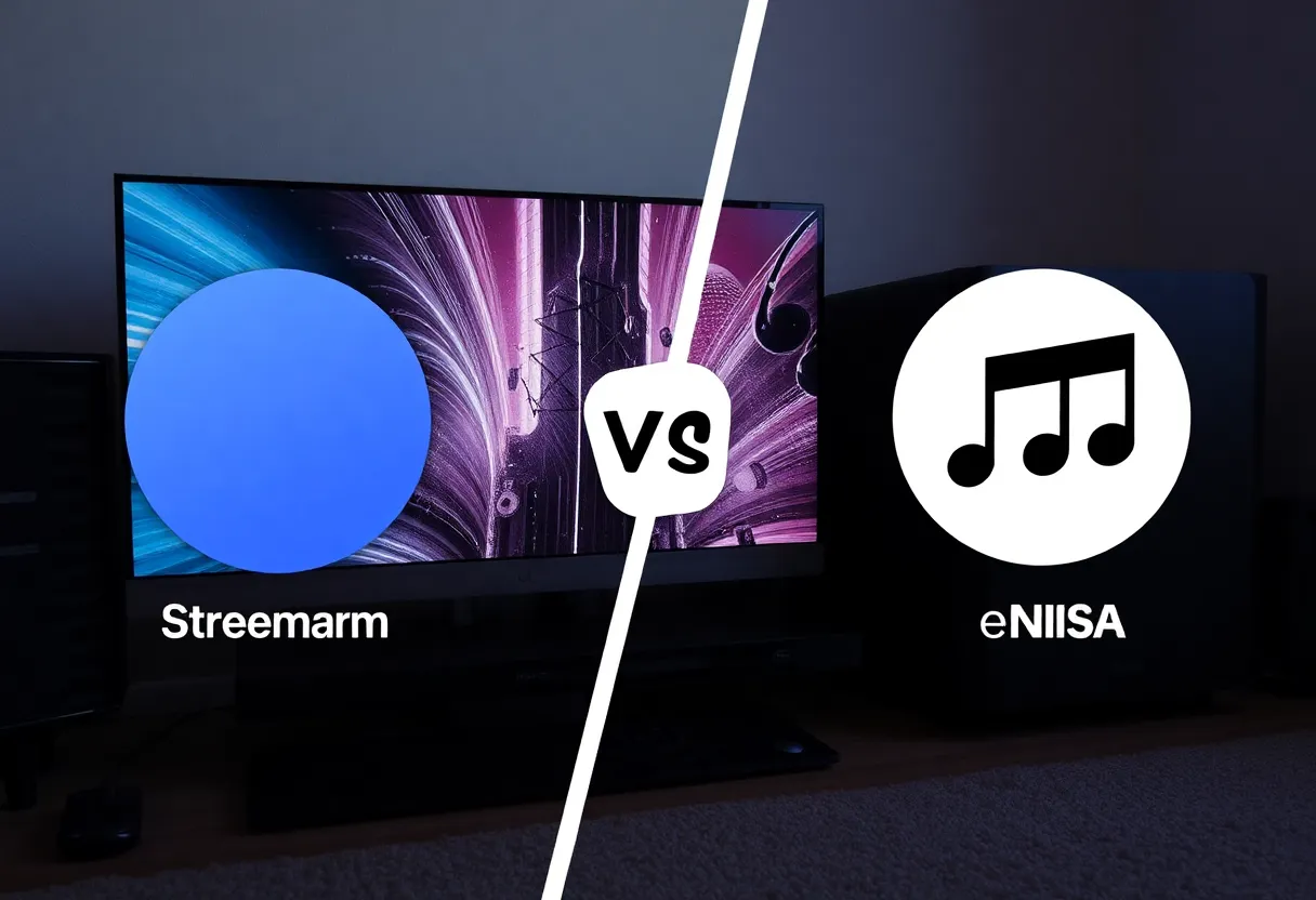 Streaming vs local music library, media server setup