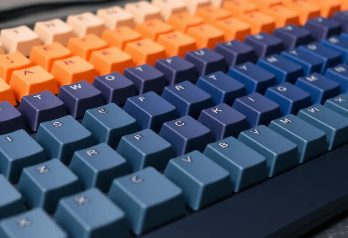 Assortment of mechanical keyboard switches