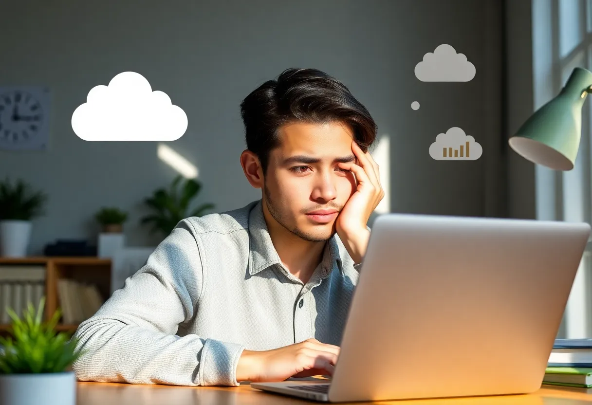 Cloud data migration and backup concept