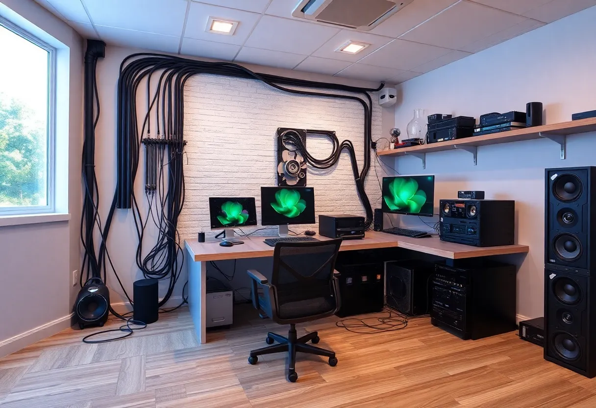 AI inference hardware with power and cooling considerations.