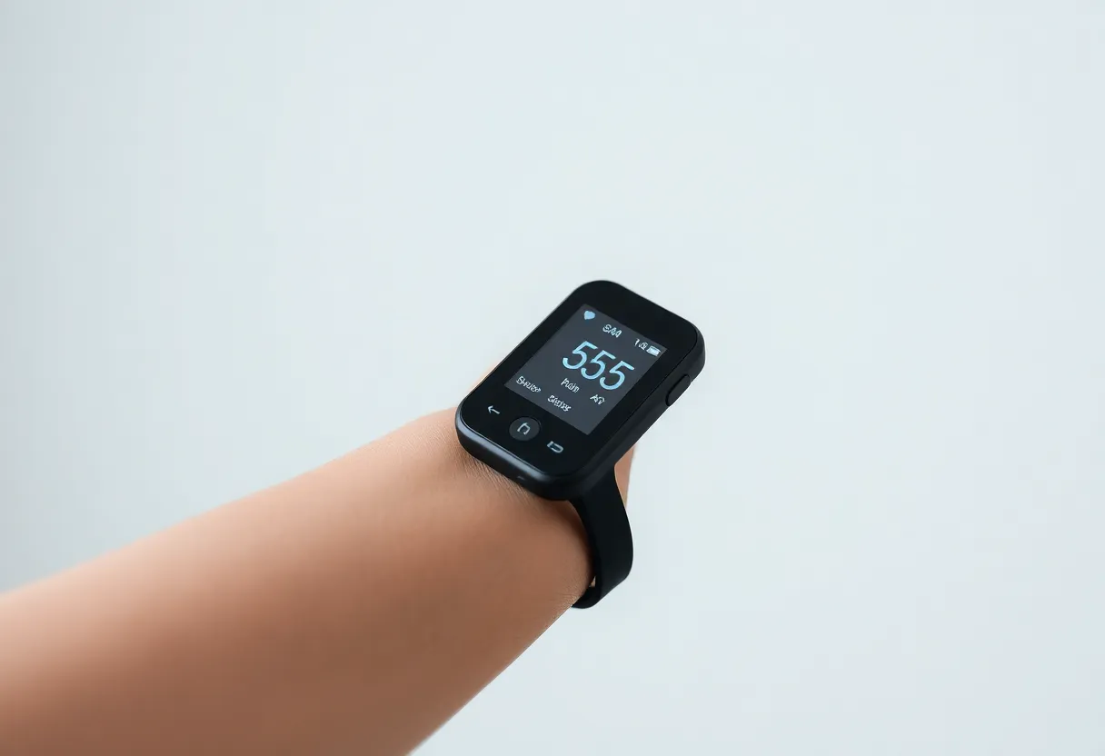 CGM sensor and smartphone app