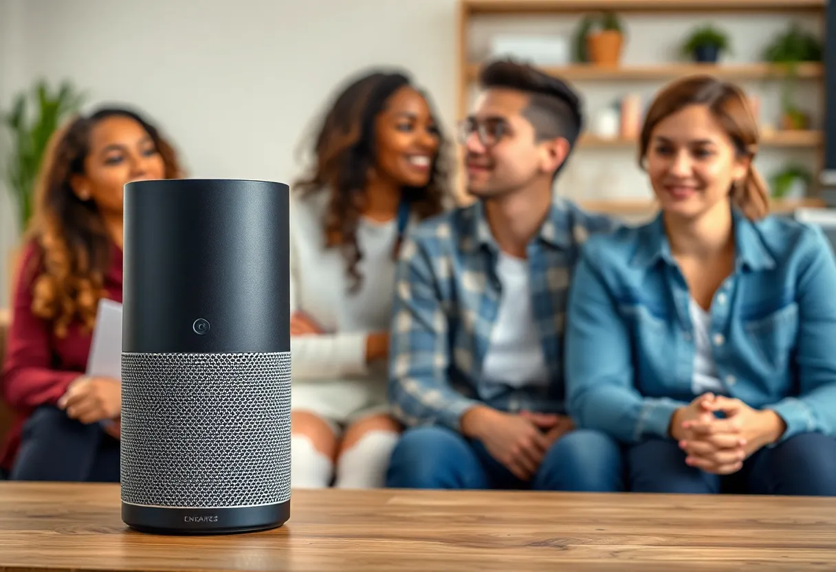 Voice assistant device with diverse users concept