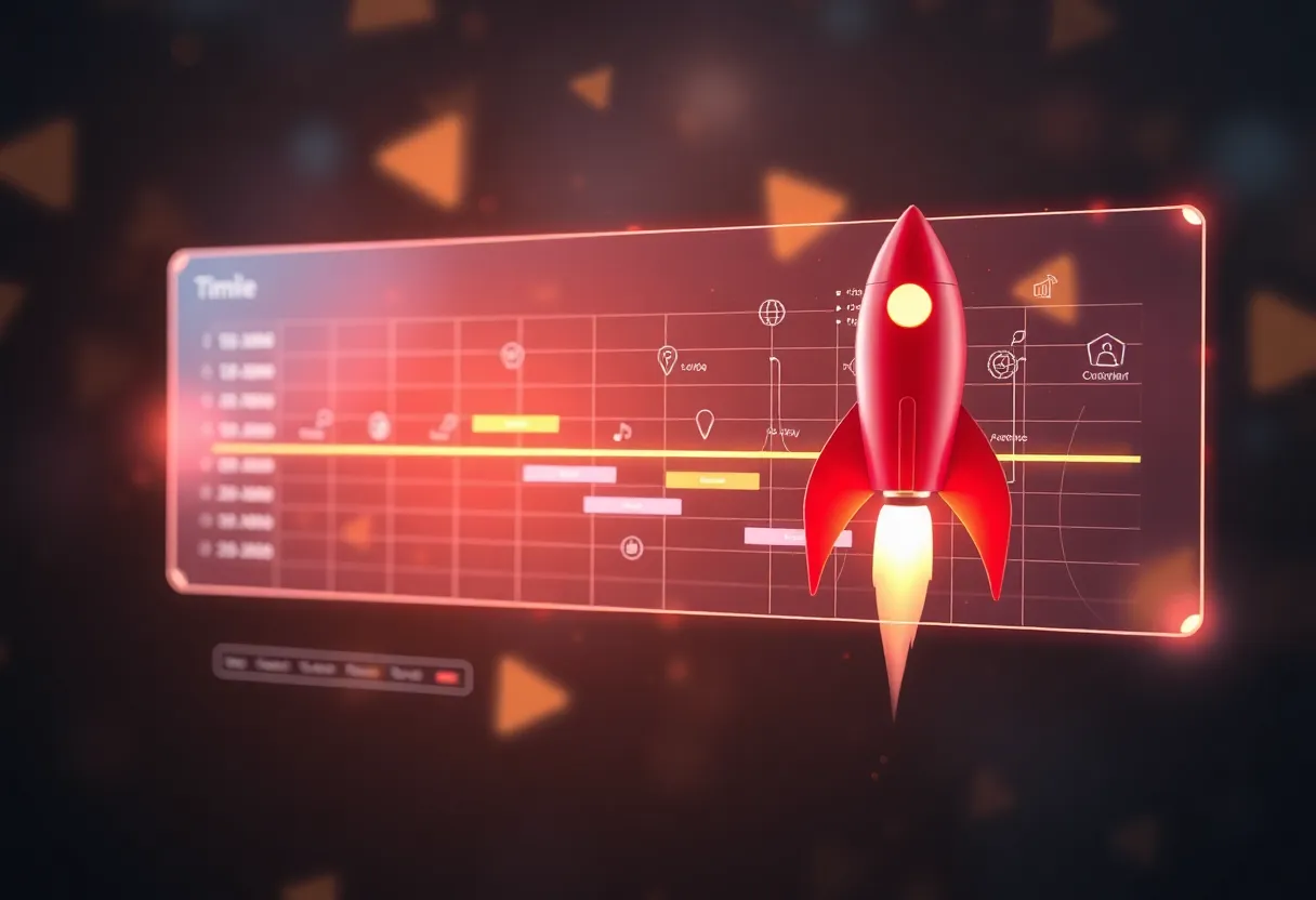 Mission timeline planning visualization