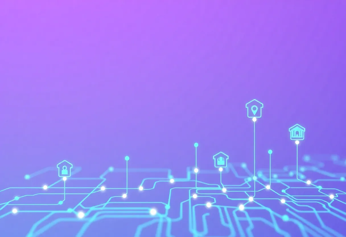 Abstract illustration of cryptographic keys transitioning to new algorithm representations