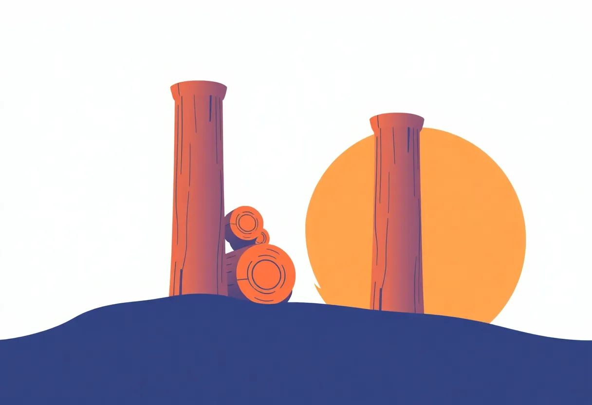 Abstract illustration of unified logs metrics and traces