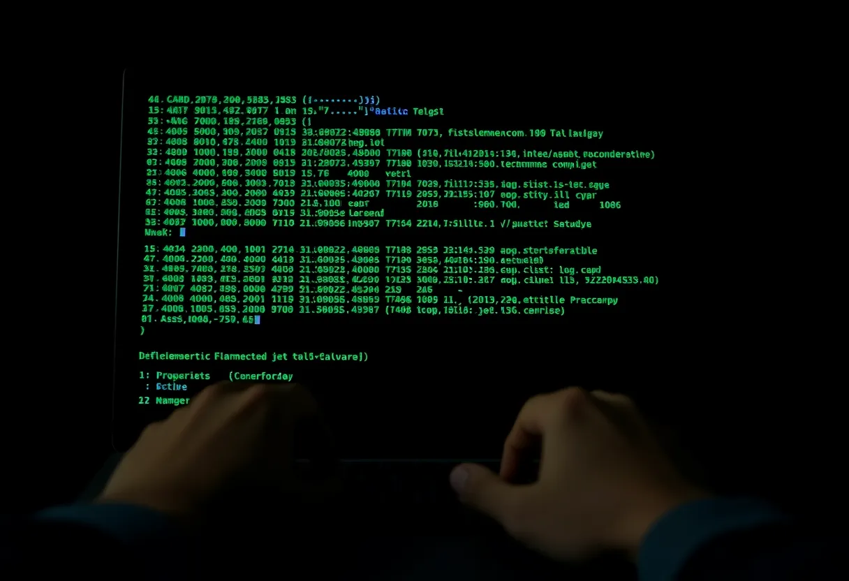 Terminal session compiling a static binary with developer at keyboard