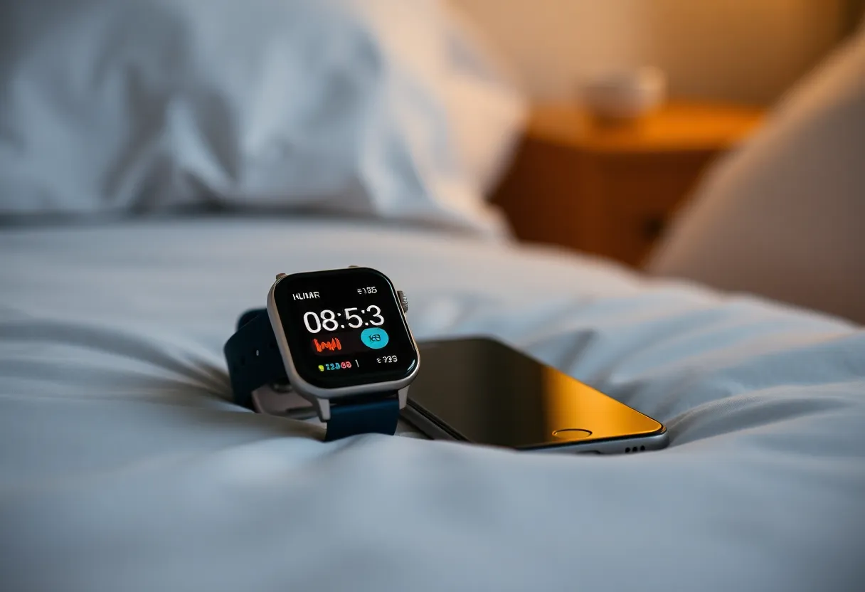 Health tracking devices and calm morning routine