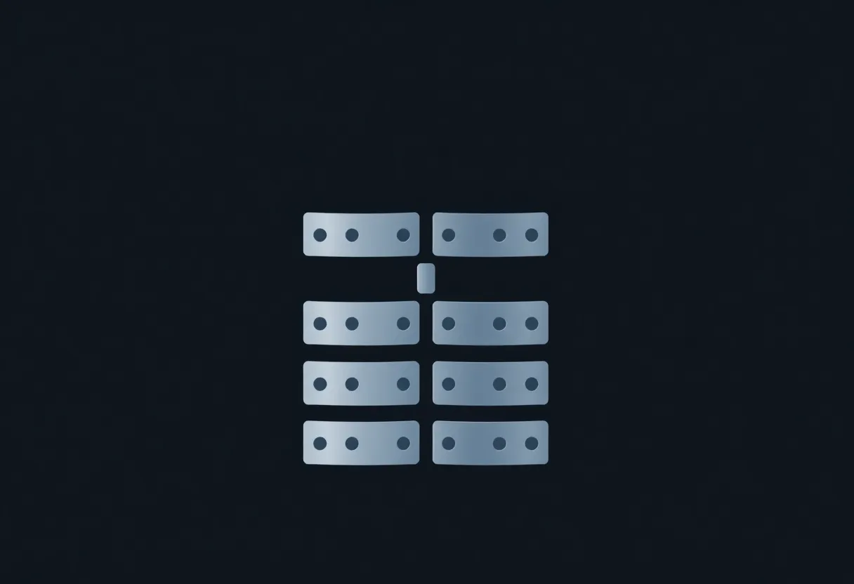 Abstract visualization of mirrored storage pools and disks