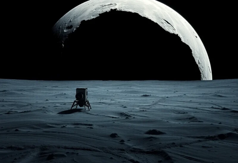 What It Takes to Land a Spacecraft in Permanent Shadow: Lunar South Pole Engineering