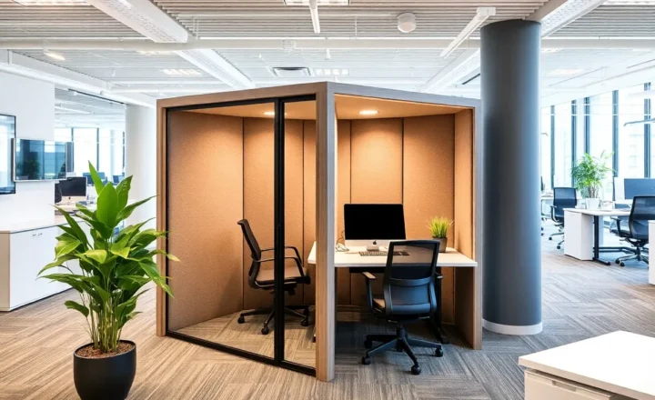 The Engineering Behind Modern Noise-Proof Offices and Focus Pods