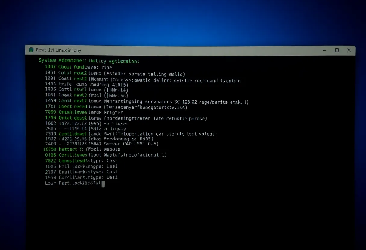 Linux terminal command line server configuration system administrator email server management