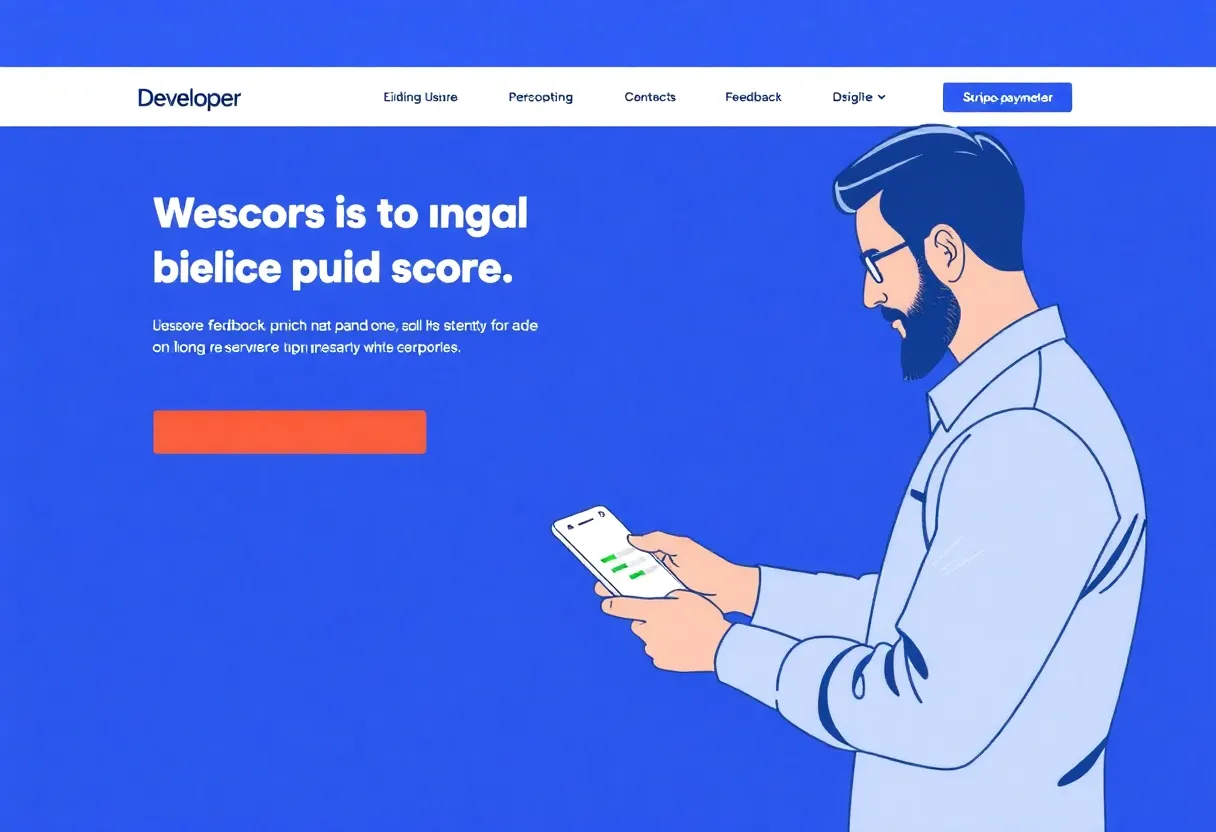 Developer launching web app getting user feedback product Stripe payment building