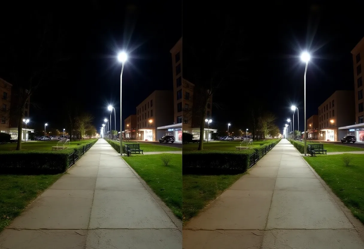 Android smartphone camera photography night portrait mode photo comparison