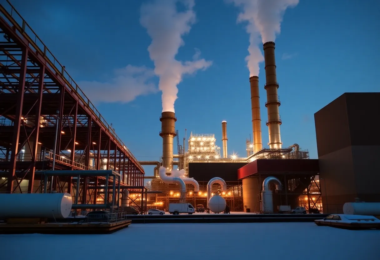 Direct air carbon capture climate technology industrial facility plant