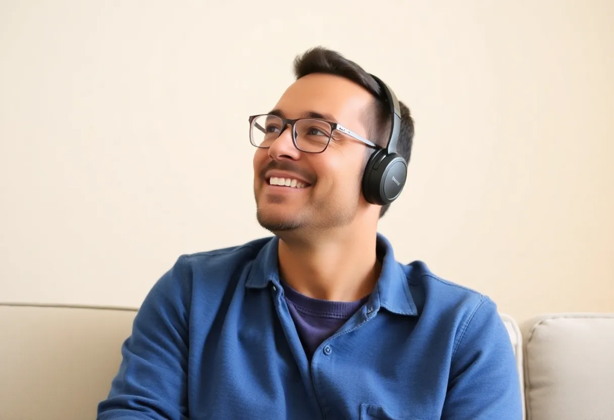 Premium noise-cancelling headphones over-ear wireless Sony lifestyle audio quality