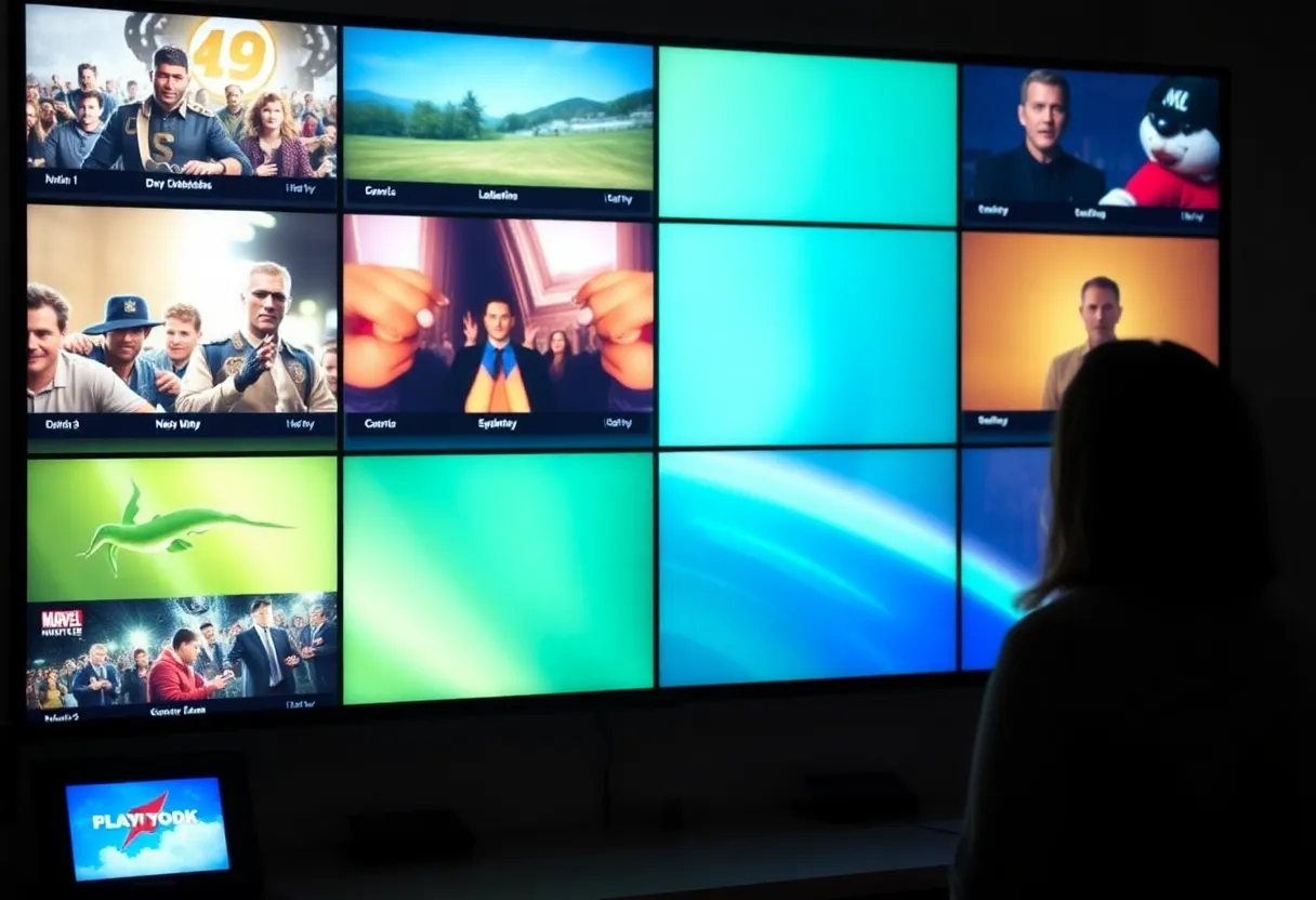 Streaming service content wall scrolling choice decision paralysis infinite browsing