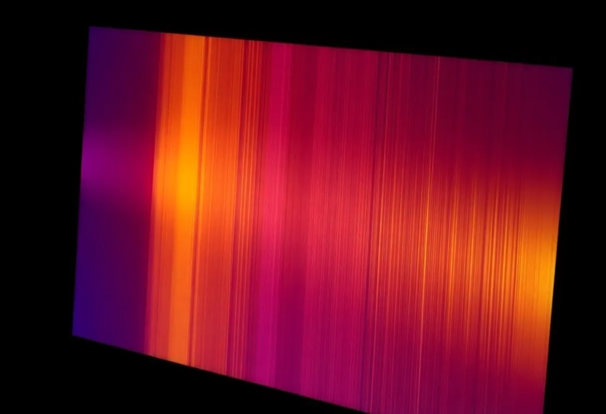 OLED display deep black image retention test burn-in ghosting screen
