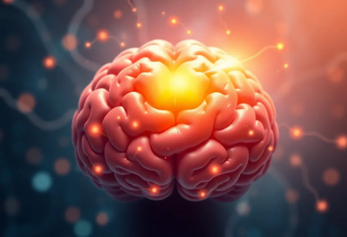 Brain neuroscience showing reward pathways activated during habit learning and reinforcement of repeated behaviours