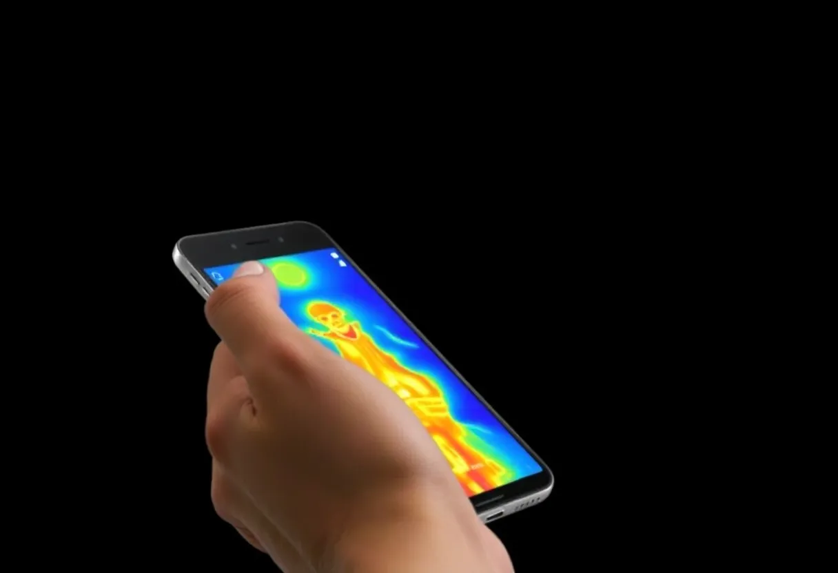 FLIR consumer thermal camera smartphone attachment handheld inspection product