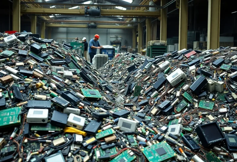 What Happens to E-Waste After It Leaves Your Recycling Bin