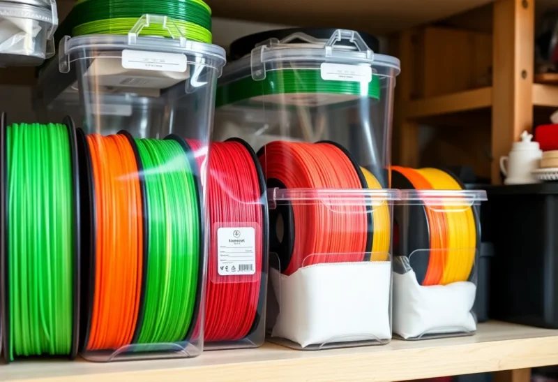 Why Home 3D Printer Filament Storage Is Harder Than It Looks