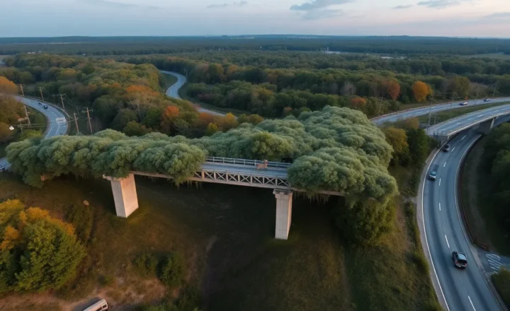 How Wildlife Crossing Bridges Are Designed Around Animal Behavior, Not Traffic