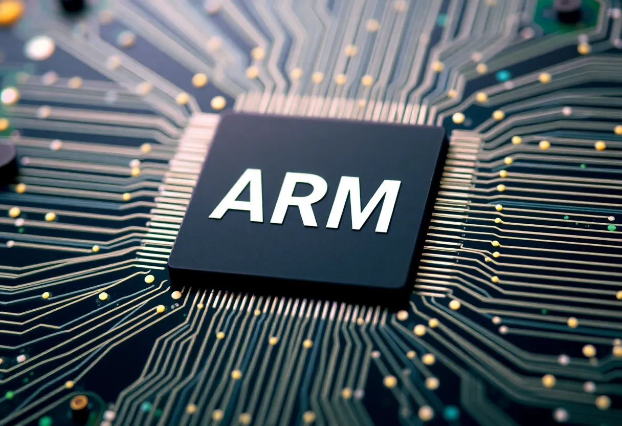 Qualcomm Snapdragon X Elite ARM processor chip for Windows laptops showing ARM architecture advancement in PC market