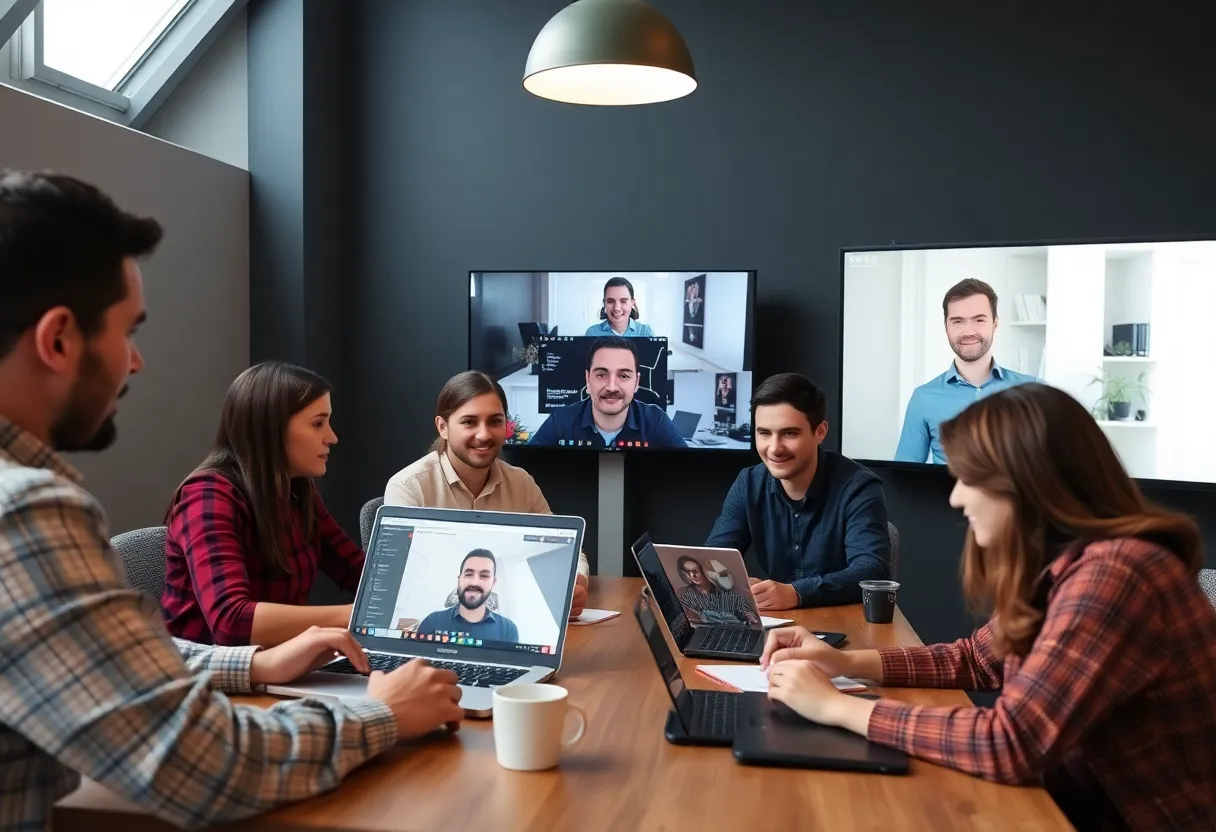Loom video message and async team collaboration replacing synchronous meetings showing benefits and coordination delays
