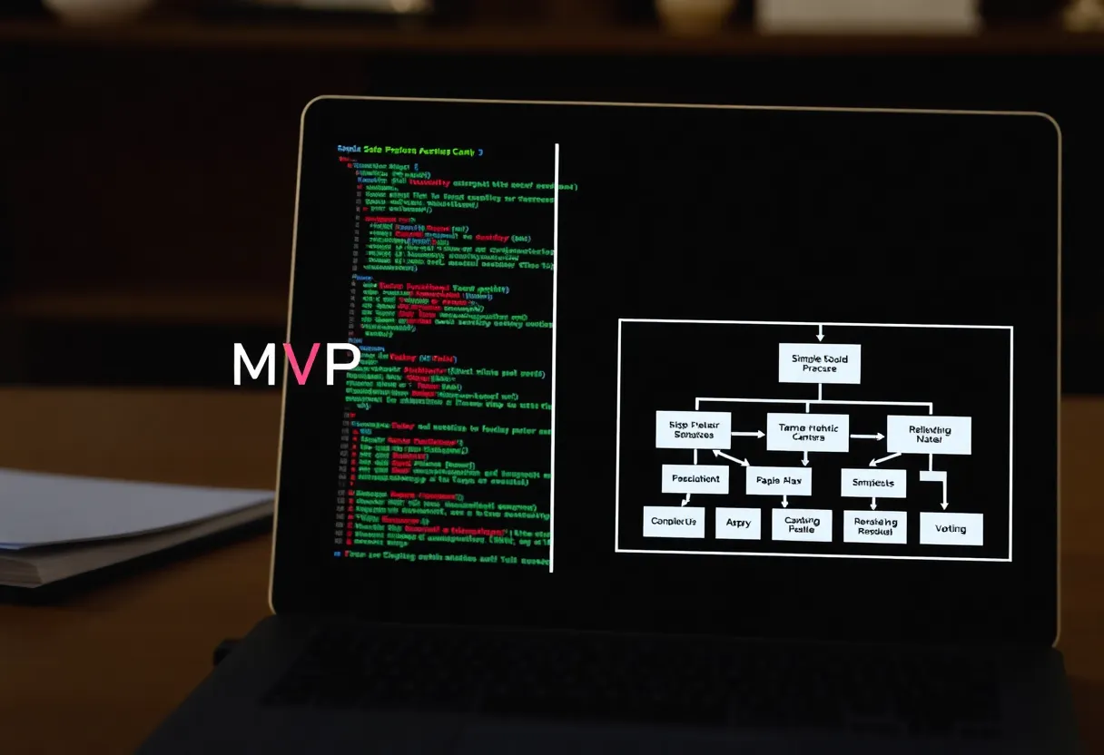 Indie hacker side project deployed on Railway simple stack showing live product with real users getting feedback