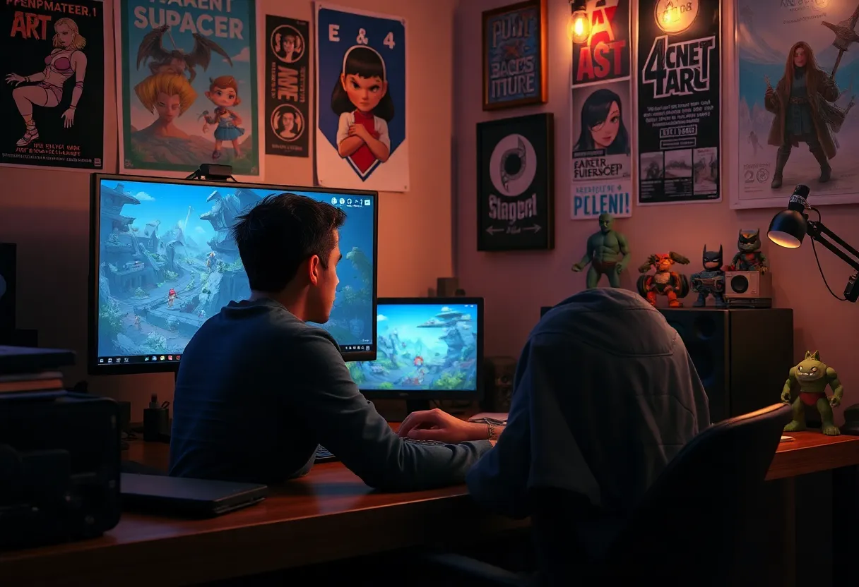 Indie game store page on computer showing community wishlist numbers and reviews