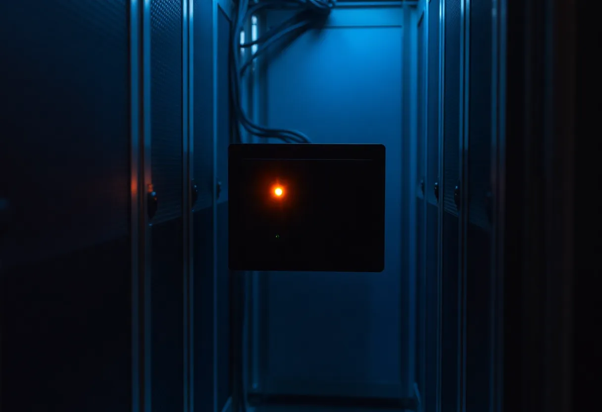 Quiet server closet with a small always-on box