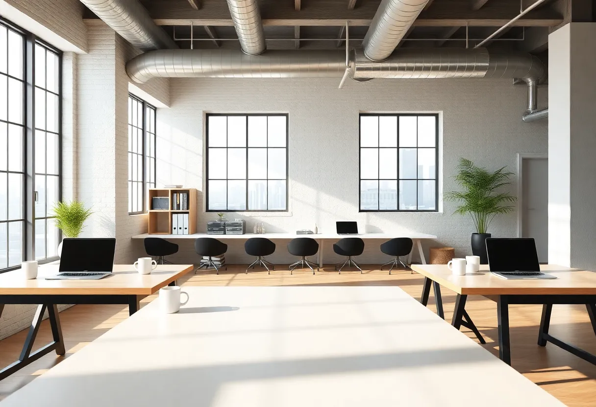 Compact startup desks where process is still mostly conversation