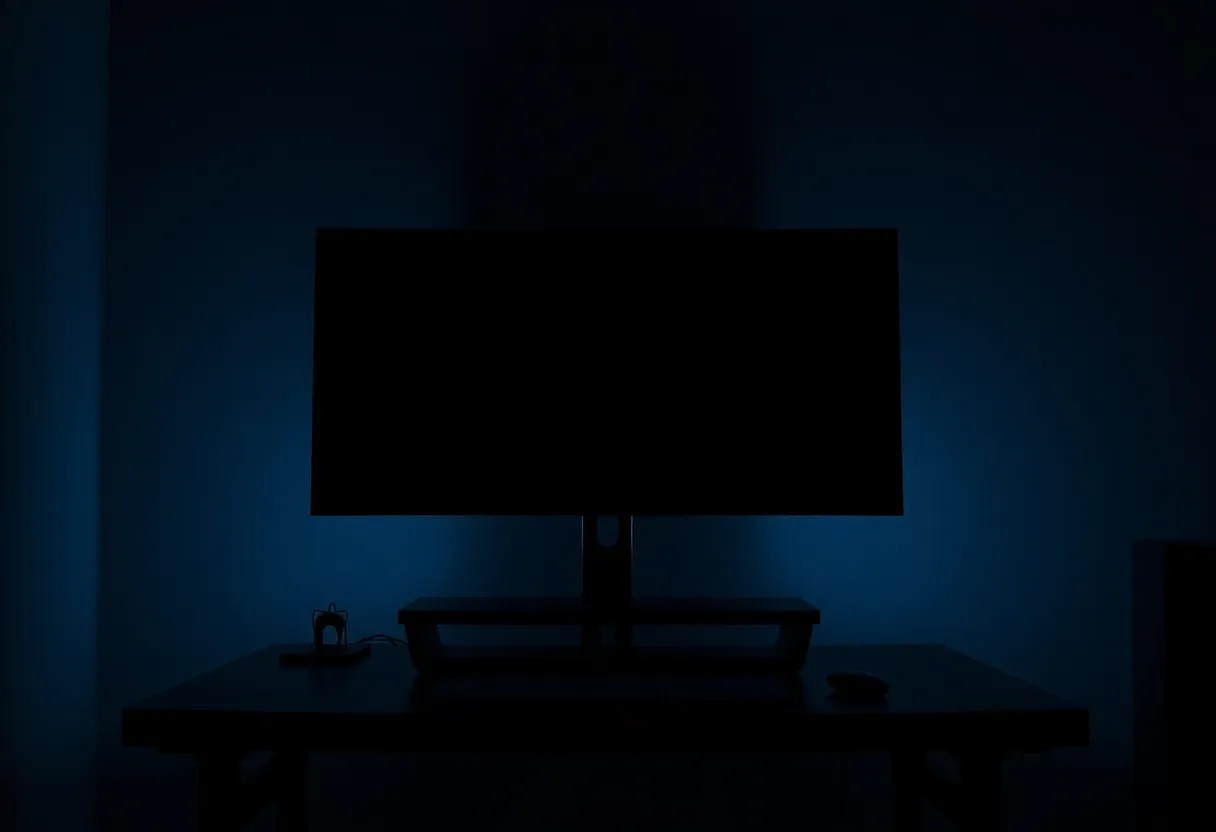 Database query log on a wide monitor