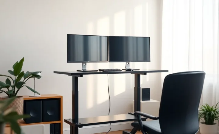 A sit-stand desk you stop moving vs a fixed desk set once: the motor that becomes furniture