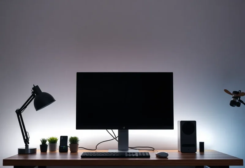 A bias light behind the monitor vs the ceiling light on a video call: what the camera does to your face