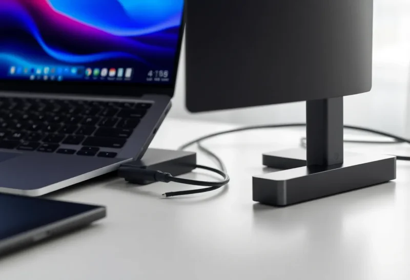 A USB-C dock that sleeps vs a dumb HDMI cable: the Monday display that stays black